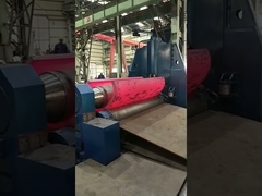 60mm Plate Bending Rolling Machine PLC For Shipbuilding Boiler