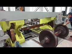 500t ホイールセットプレスセル ワゴンホイールの分解用